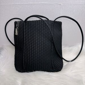 Nine West Basket Weave Woven Shoulder Bag